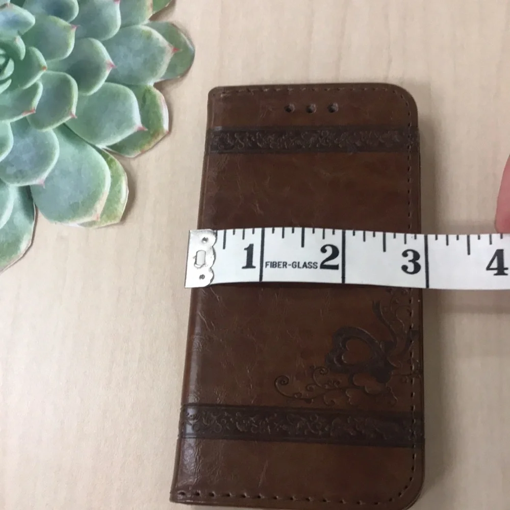 💝 10/$10 💝 iPhone 7 Faux Leather phone/cards case